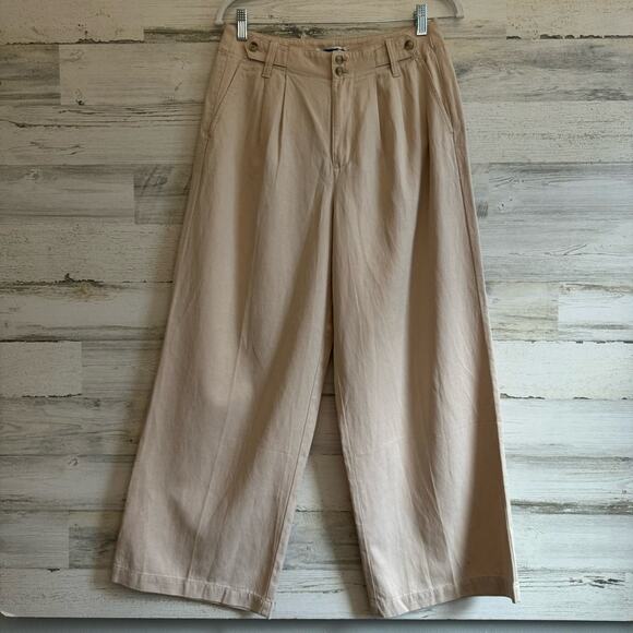 NWT Madewell The Petite Harlow Wide-Leg Lyocell Minimalist Lightweight Pants - Picture 2 of 14